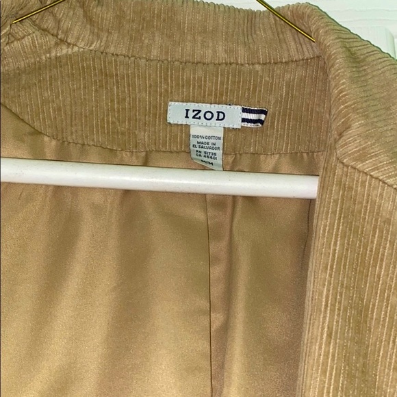 IZOD Corduroy Waist Jacket - Picture 3 of 6